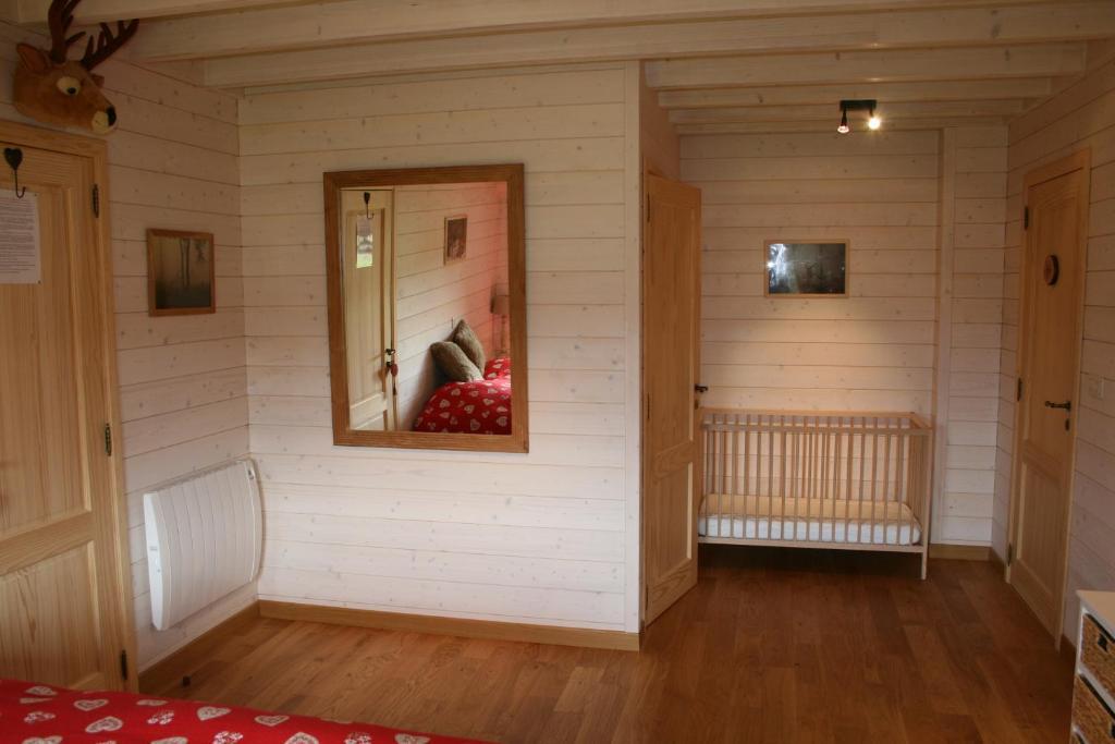 Chambres D'Hotes Les Trappeurs Silence & Nature Tenneville Bilik gambar