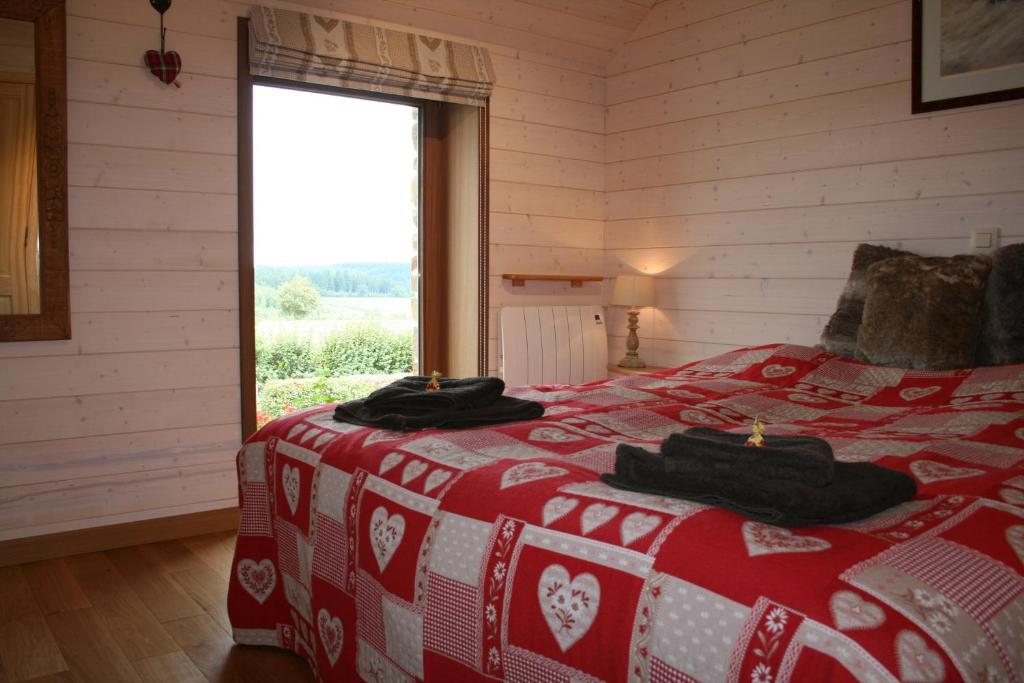 Chambres D'Hotes Les Trappeurs Silence & Nature Tenneville Bilik gambar