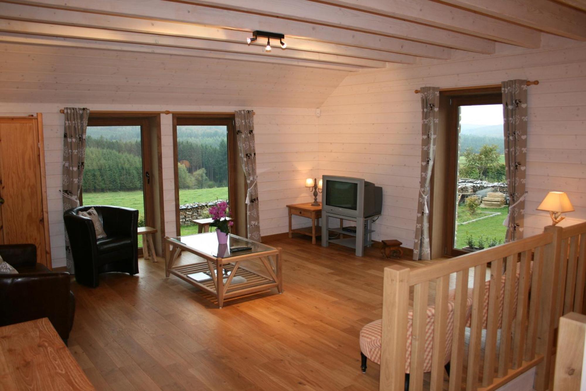 Chambres D'Hotes Les Trappeurs Silence & Nature Tenneville Luaran gambar